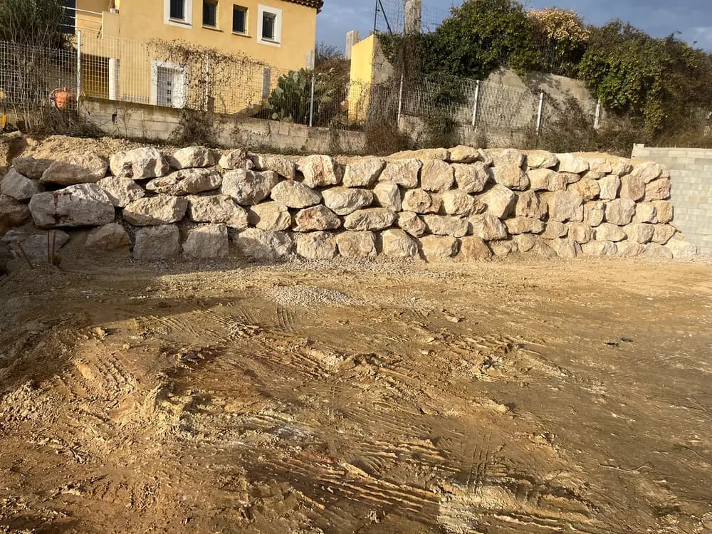 Enrochement — réalisation LTP, photo 1